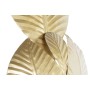 Wall Lamp DKD Home Decor Golden Metal 220 V 50 W Leaf of a plant (37 x 14 x 58 cm)