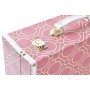 Set of decorative boxes DKD Home Decor Canvas Wood (40 x 31 x 15 cm)