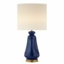 Lampe de bureau DKD Home Decor Beige Blue marine Porcelaine 35 x 35 x 64 cm