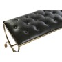 Banc de Pied de Lit DKD Home Decor 90 x 38 x 52 cm Doré Métal Vert Métallisé