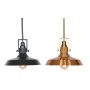 Suspension DKD Home Decor Noir Doré Métal 50 W (2 Unités)