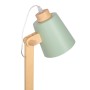 Lampe de bureau DKD Home Decor Vert Rose Naturel Bois Métal 50 W 220 V 18 x 20 x 45 cm 15 x 20 x 50 cm (2 Unités)