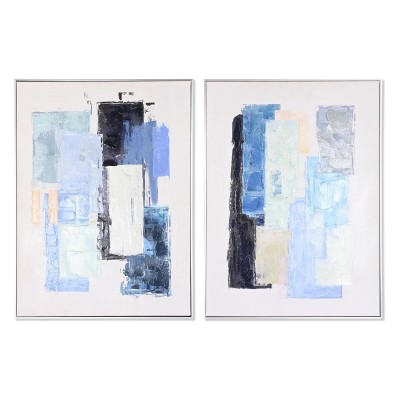 Painting DKD Home Decor Abstract Urban 60 x 3 x 80 cm 60 x 3,5 x 80 cm (2 Units)