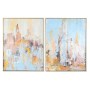 Painting DKD Home Decor 60 x 3,5 x 80 cm City 60 x 3 x 80 cm Loft (2 Units)