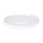 Assiette plate Inde Blanc