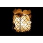 Décoration lumineuse DKD Home Decor Sel Noir Orange 15 W 17 x 17 x 17 cm