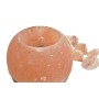 Décoration lumineuse DKD Home Decor Sel Orange 15 W 16 x 16 x 18 cm