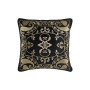 Cushion DKD Home Decor Black Golden 45 x 10 x 45 cm Arab