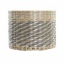 Vase DKD Home Decor Fibre Naturel Gris (20 x 20 x 60 cm)