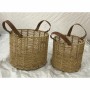 Basket set DKD Home Decor 32 x 32 x 26 cm Metal Rope 32 x 32 x 39 cm Boho