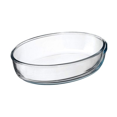 Serving Platter 5five Crystal Transparent (26 x 18 cm)