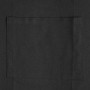 Tablier avec Poche Atmosphera Noir Coton (60 x 80 cm)