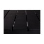 Table d'appoint IPAE Progarden Sumatra Noir Résine (72 x 138 x 78 cm)