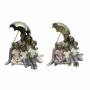 Decorative Figure DKD Home Decor 15,5 x 12 x 12,5 cm 15,5 x 12 x 16 cm Multicolour Family (2 Units)