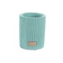 Glass DKD Home Decor Cement Green 8 x 8 x 10 cm