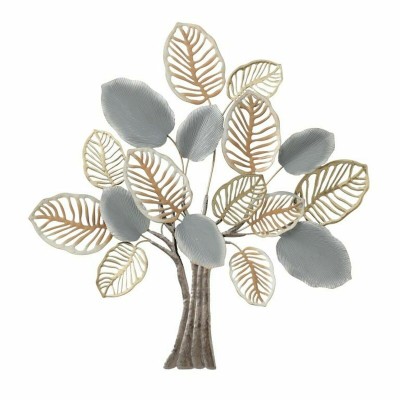 Wall Decoration DKD Home Decor Tree Metal Multicolour Modern (96 x 7,6 x 100 cm)