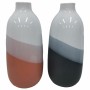 Vase DKD Home Decor 13 x 13 x 29 cm Tricolore Dolomite (2 Unités)