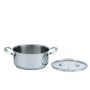 Casserole avec Couvercle Haeger PA-16H.010A Gris Ø 16 cm