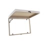 Couvercle DKD Home Decor Compteur Buda Bois MDF 2 Unités 46,5 x 6 x 31,5 cm