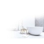 Digital Bathroom Scales Terraillon Tsquare White Glass