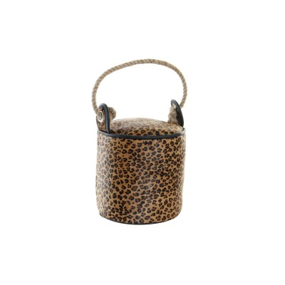 Support de porte DKD Home Decor Léopard 19 x 19 x 19 cm