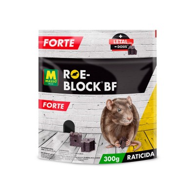 Raticide Massó Roe-Block Forte BF 300 gr