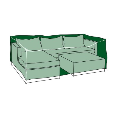 Protective Case Altadex Set of furniture Green Multicolour Polyethylene 300 x 200 x 80 cm