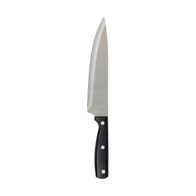 Couteau de cuisine Noir Acier inoxydable ABS (20 cm)