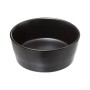 Appetizer Set Secret de Gourmet Black Stoneware 4 Pieces (Ø 21 cm)