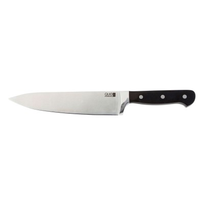 Couteau Chef Quid Professional Inox Chef Black Noir Métal 20 cm (Pack 6x)