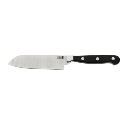 Couteau Santoku Quid Professional Inox Chef Black Noir Métal (13 cm) (Pack 10x)