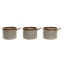 Sucrier DKD Home Decor 29 x 10 x 7 cm Beige Marron Bois d'hévéa (7 Unités)