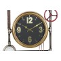 Horloge Murale DKD Home Decor Vannes Verre Doré Fer (50,5 x 12 x 73 cm)