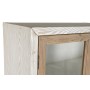 Armoire DKD Home Decor Blanc Naturel Verre Sapin 86 x 40 x 180 cm 80 x 42 x 180 cm