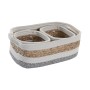 Decorative box DKD Home Decor Natural Fibre 33 x 23 x 13 cm