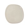 Flat plate Bidasoa Ikonic Ceramic White (26,5 x 25,7 x 1,5 cm) (Pack 4x)