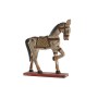 Decorative Figure DKD Home Decor Horse Iron Mango wood (35 x 10 x 42 cm)