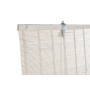 Store à enrouleur DKD Home Decor Vernis Blanc Bambou 120 x 2 x 230 cm