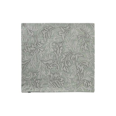 Cushion cover DKD Home Decor Floral Green 50 x 1 x 50 cm