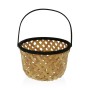 Fruit Bowl Versa Black Bamboo (28,5 x 35 x 28,5 cm)