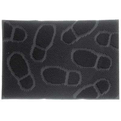 Paillasson Pin Mat Noir Caoutchouc 60 x 40 cm