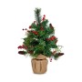 Christmas Tree Brown Red Green 23 x 47 x 27 cm