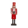 Figurine Décorative Rouge Noir Casse-Noisette 7,5 x 28 x 7,5 cm Plastique