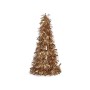 Sapin de Noël Mat guirlande 18 x 18 x 45,5 cm Doré Blanc Plastique polypropylène