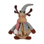 Christmas Reindeer Grey Brown 15 x 43 x 19 cm