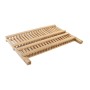 Folding Draining Rack for Kitchen DKD Home Decor 42 x 27,5 x 38 cm Natural