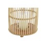 Candleholder DKD Home Decor Crystal Bamboo (25 x 25 x 56 cm)