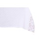 Nappe et serviettes de table DKD Home Decor 150 x 250 x 0,5 cm Rose Blanc (2 Unités)