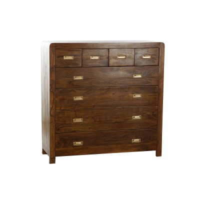 Chest of drawers DKD Home Decor Brown Golden Acacia Natural Colonial 110 x 40,5 x 110 cm