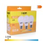 Lot de 3 ampoules LED EDM F 10 W E27 810 Lm Ø 6 x 10,8 cm (3200 K)